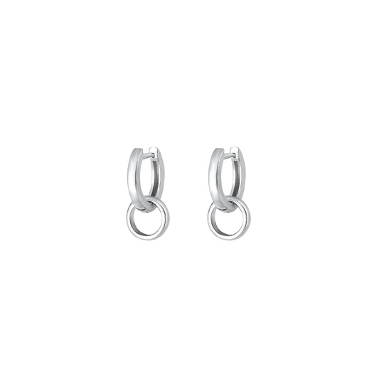 Silver Hoop Earrings