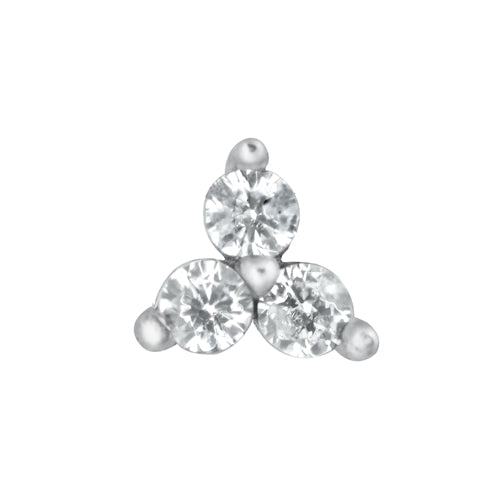 Silver CZ Earrings