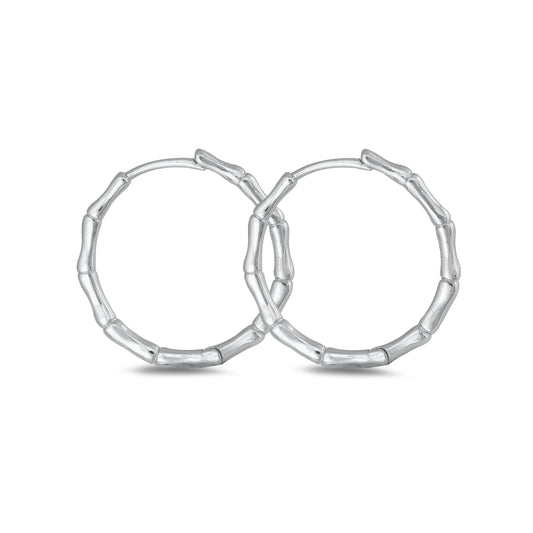 Silver Hoop Earrings