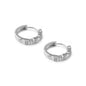 Silver Earrings W/ CZ
