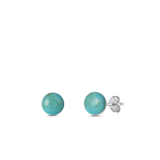 Silver Stone Earring