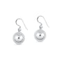 Silver Earrings - Ball
