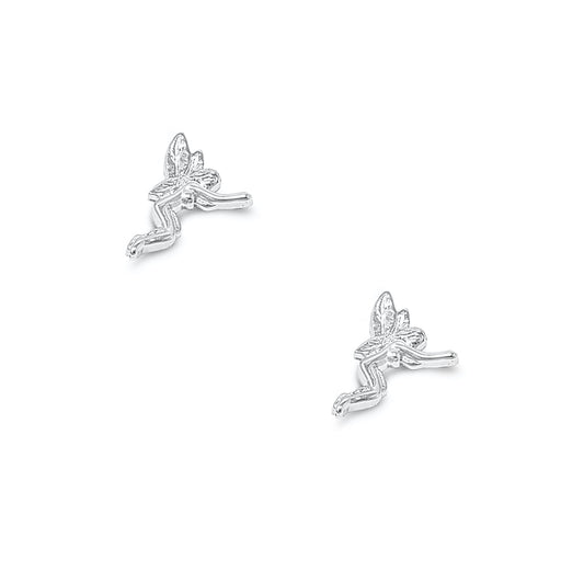 Silver Earrings - Fairy