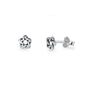 Silver Stud Earrings - Celtic Design