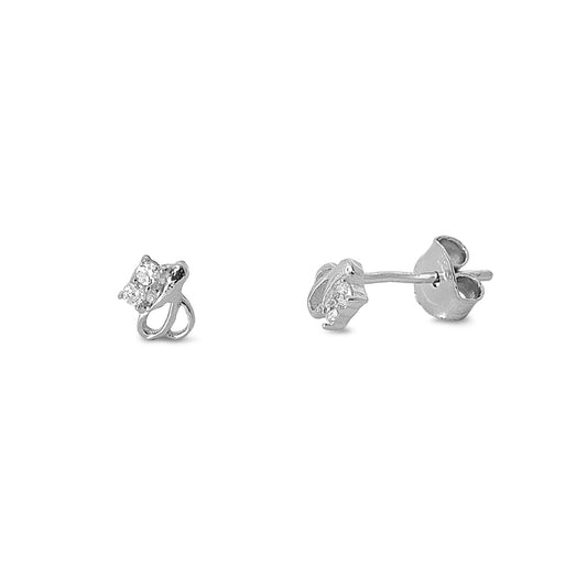 Silver Stud Earrings