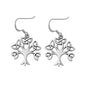 Silver Earrings - Trinity Tree