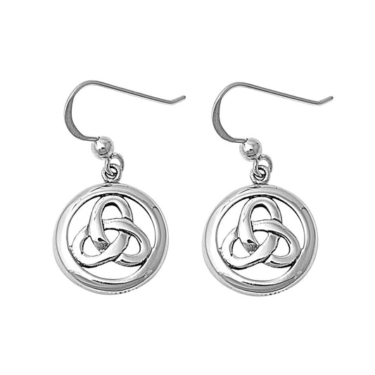 Silver Earrings - Infinity Celtic Design