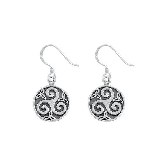 Silver Earrings - Celtic