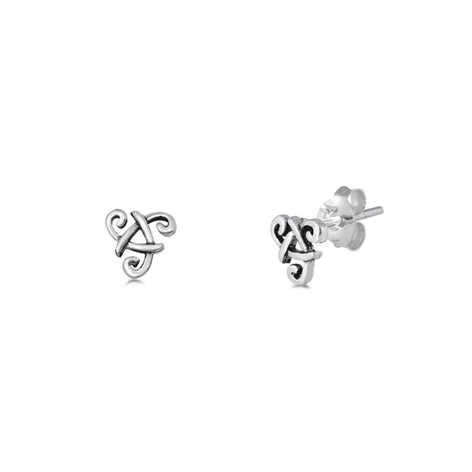 Silver Earrings - Celtic