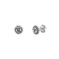 Silver Earrings - Sun