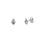Silver Earrings - Ladybug