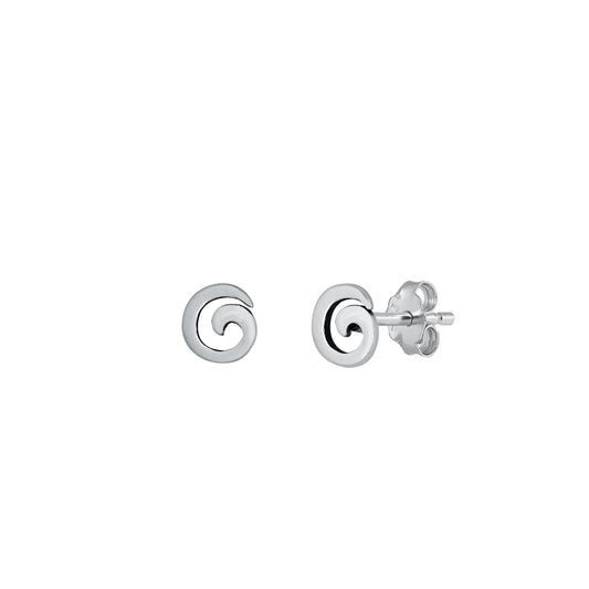 Silver Earrings - Spirals