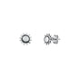 Silver Stud Earrings - Bali Sun