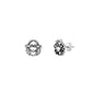Silver Stud Earrings - Crab