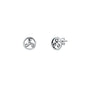 Silver Stud Earrings - Triskelion