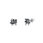 Silver Stud Earrings - Lotus