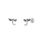 Silver Stud Earrings - Dragonfly