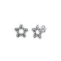 Silver Stud Earrings - Star