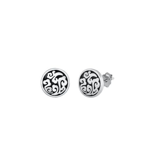 Silver Stud Earrings