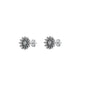Silver Stud Earrings - Daisy