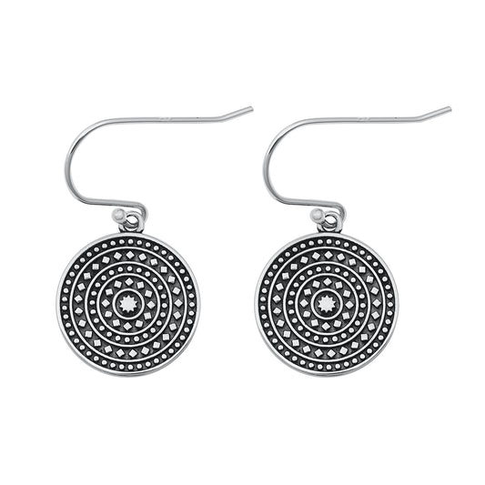 Silver  Earrings - Bali Style