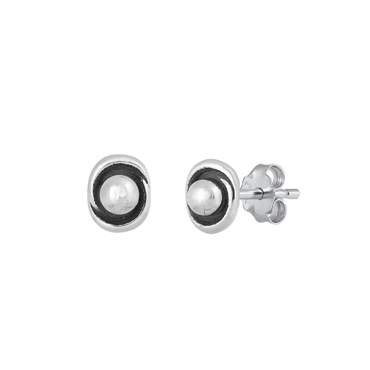 Silver Stud Earrings