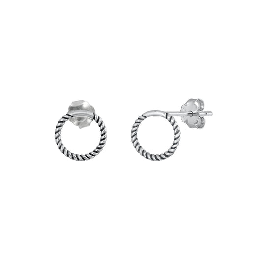 Silver Stud Earrings