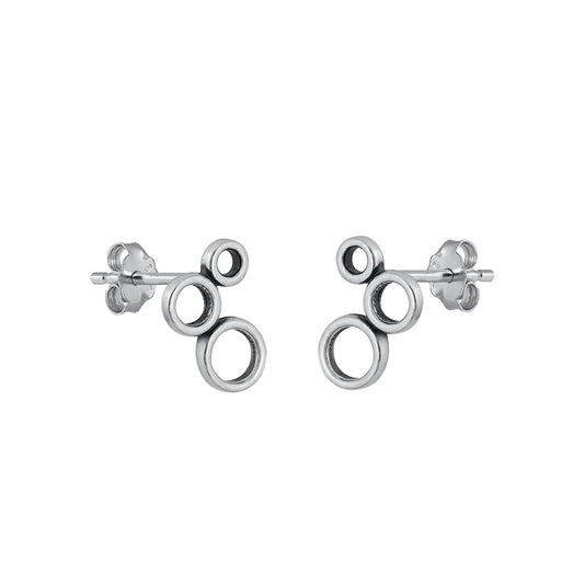 Silver Stud Earrings