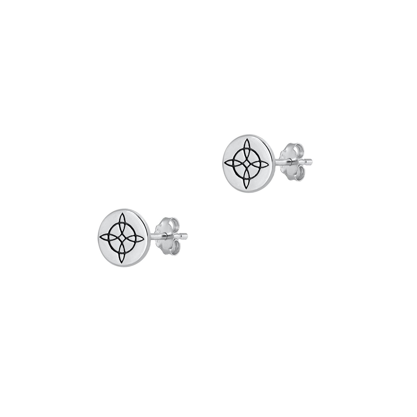 Silver Stud Earrings