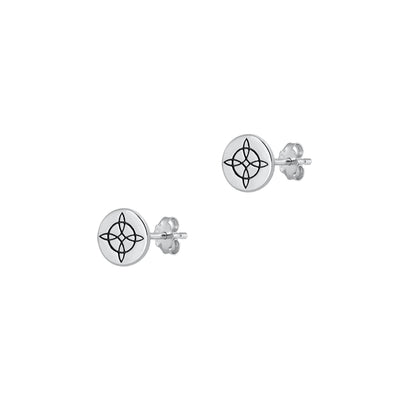 Silver Stud Earrings