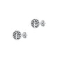 Silver Stud Earrings - Tree