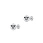 Silver Stud Earrings - Bee