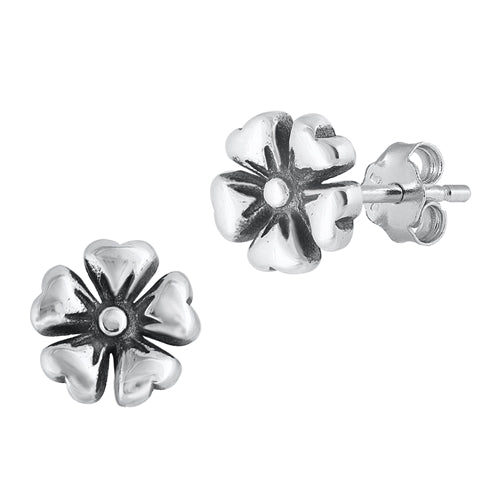 Silver Earring - Flower