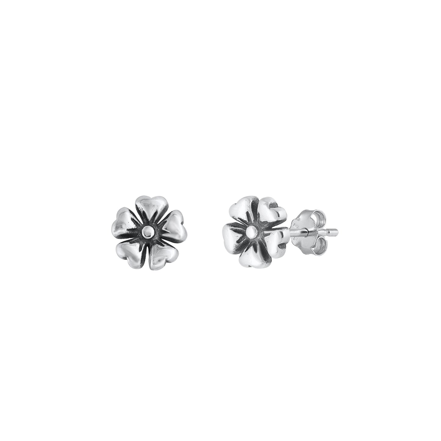 Silver Earring - Flower