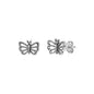 Silver Earring - Butterfly