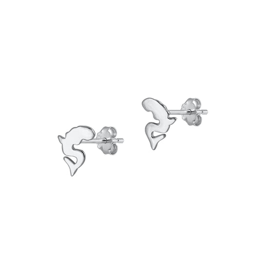 Silver Earrings - Mermaid