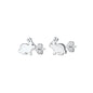 Silver Earrings - Rabbit