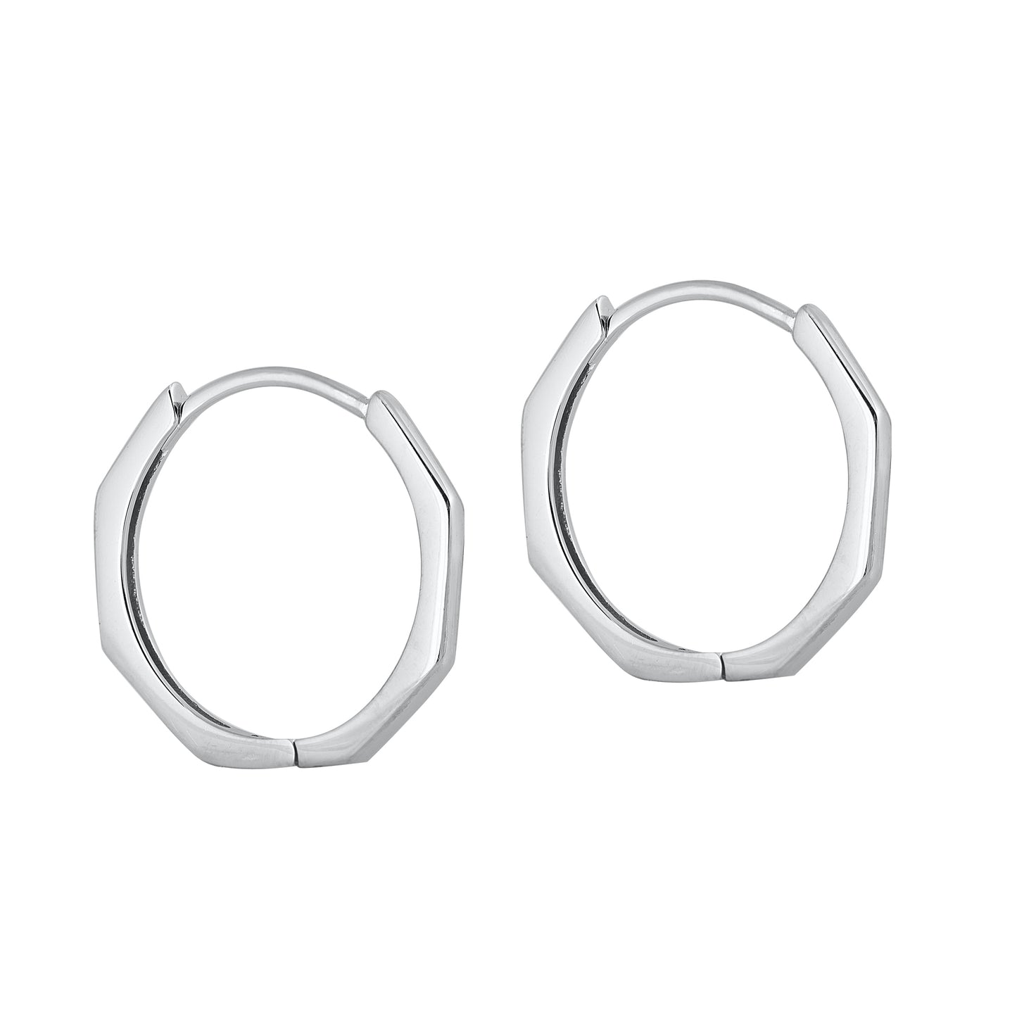 Silver Hoop Earrings