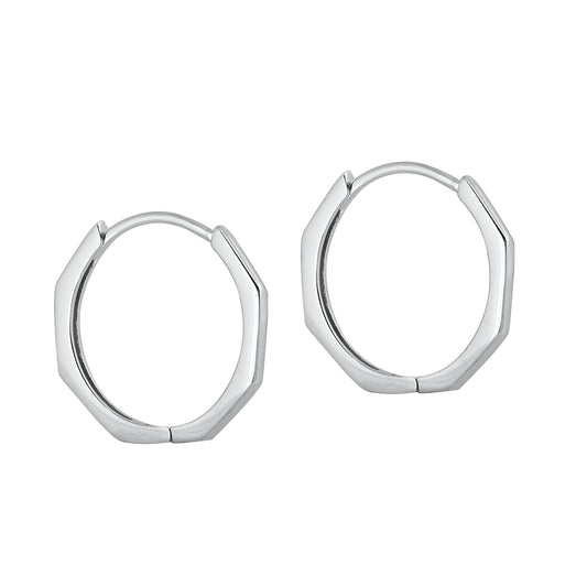 Silver Hoop Earrings