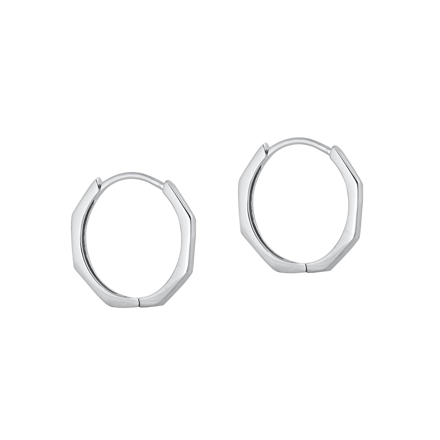 Silver Hoop Earrings