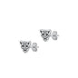Silver Earrings - Cheetah