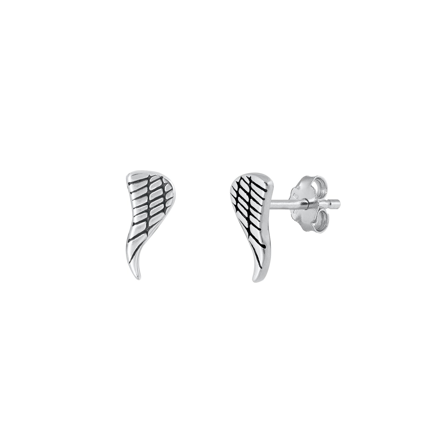 Silver Earrings - Wings