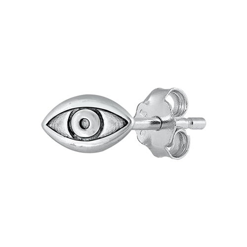 Silver Earrings - Eye