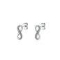 Silver Earrings - Infinity