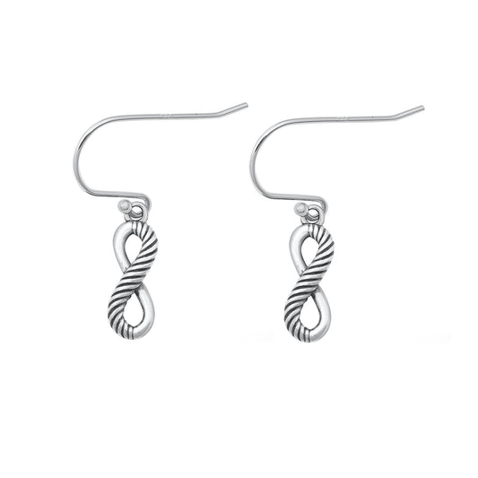 Silver Earrings - Infinity