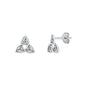 Silver Earrings - Trinity Knot