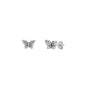 Silver Earring - Butterfly