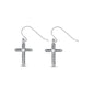 Silver Earring - Cross