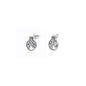 Silver Earrings - Ladybug