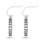 Silver Earring - Moon Phases